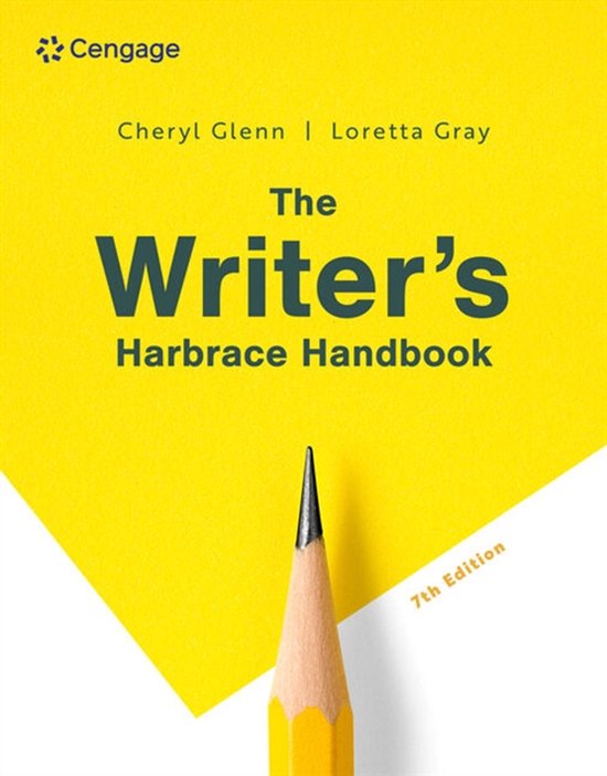 The Writerâ''s Harbrace Handbook - cover