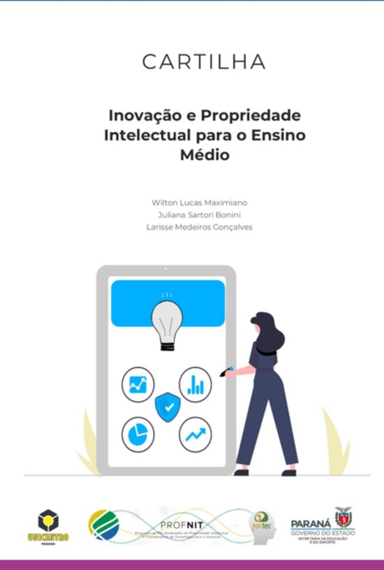 Inovação E Propriedade Intelectual Para O Ensino Médio - cover