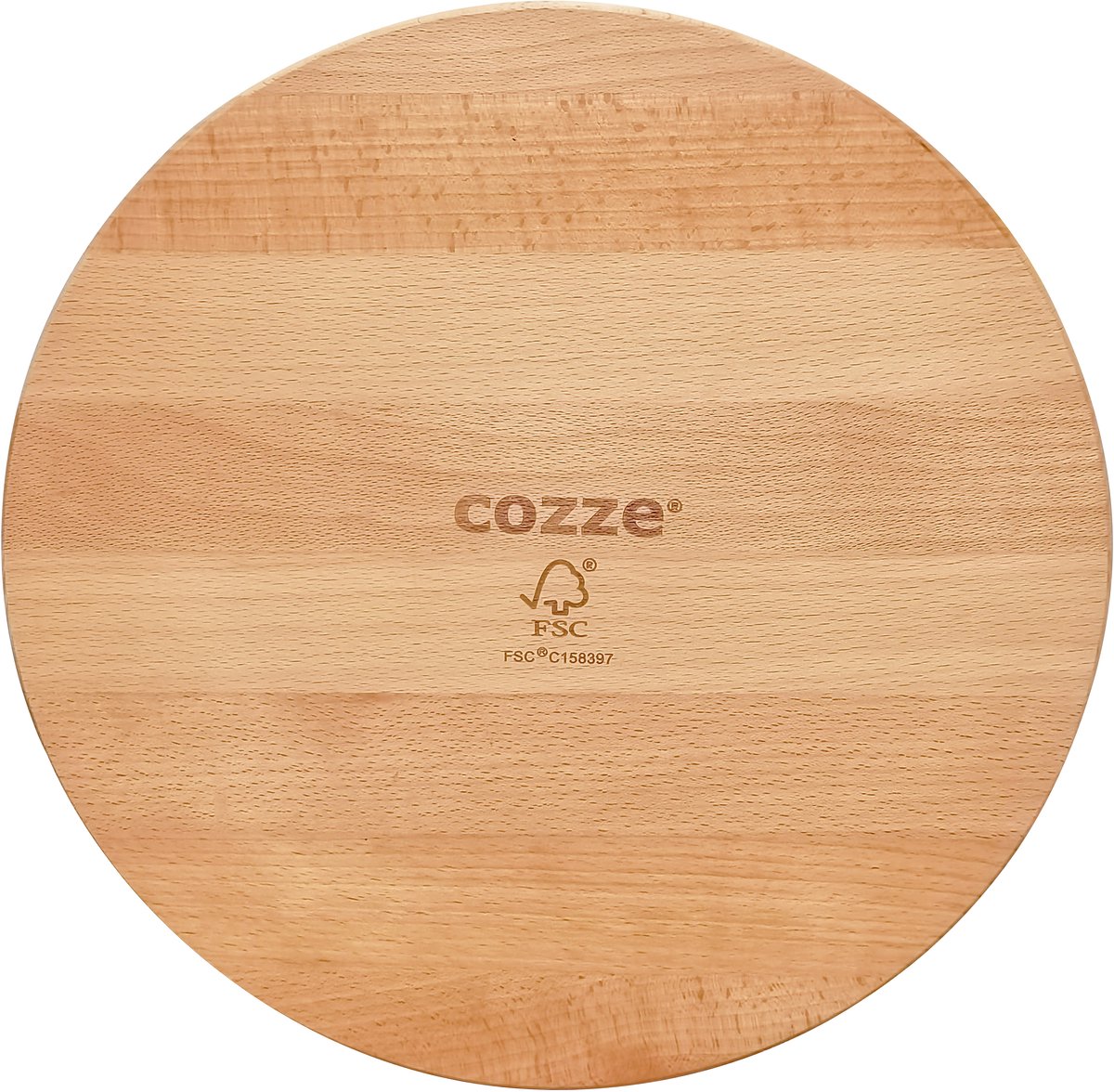 Cozze® Beukenhouten Pizzabord Ø350x12 mm