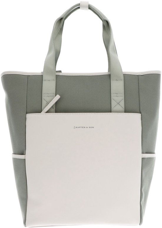 Kapten & Son Rugzak met laptopvak Lindby – Sage