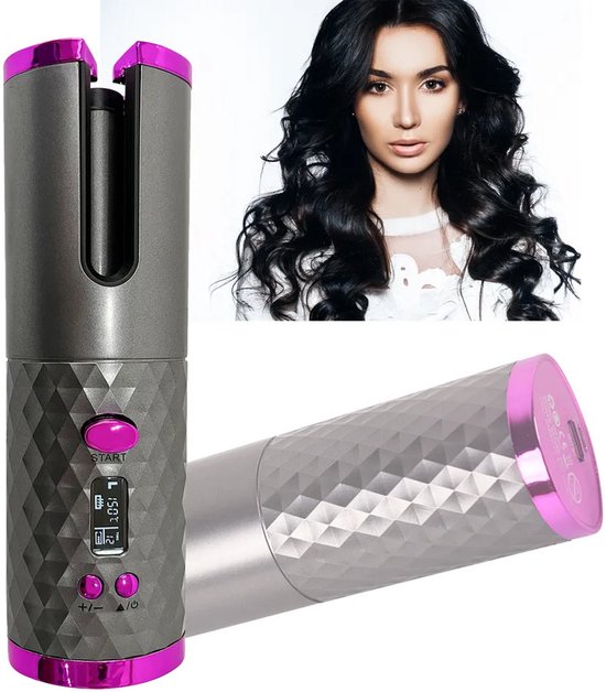 Automatische Krultang - Draagbaar Curling Iron - Keramische - Automatische - €25,99