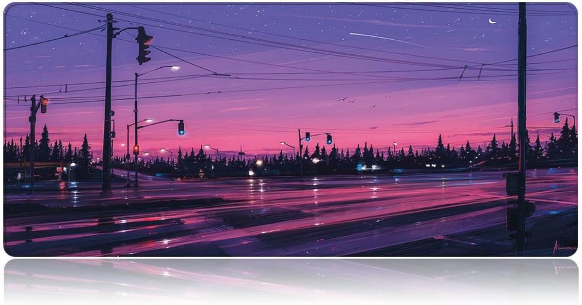 Grote Anime Gaming Muismat XXL | 900x400mm | Waterdicht en Antislip