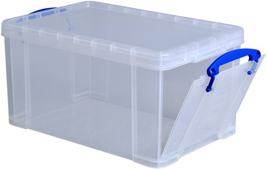 Opbergbox ru 14ltr 395x255x210mm transp wit | bol