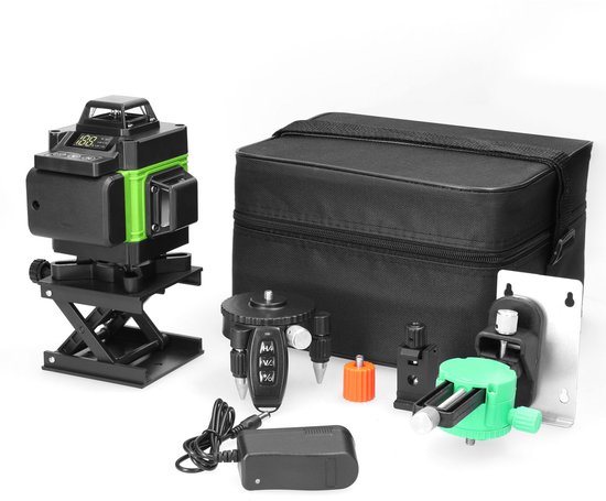 Niveau Laser 4D 16 Lignes H et V Nivellement Automatique 3° + 2