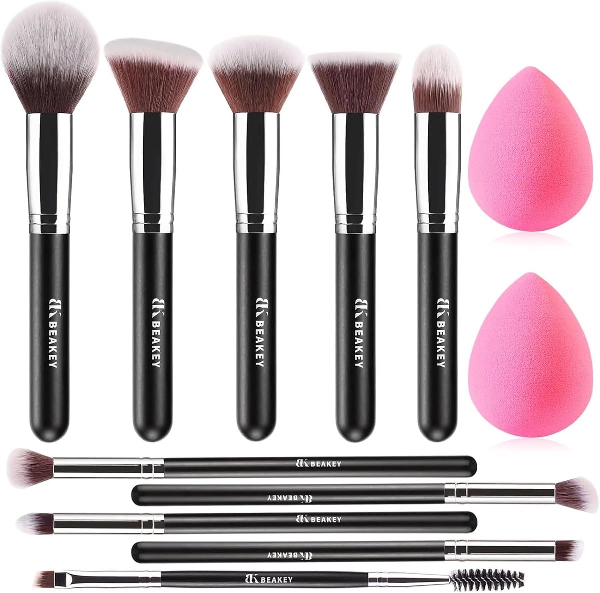 Make up Kwasten Set - Brush Set - Cosmetica
