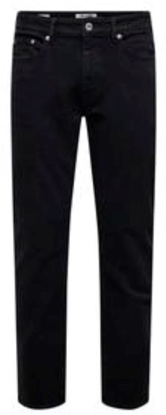 Only & Sons Jeans Onsweft Reg 7900 Ey Box Jeans Noos 22027900 Black Denim Mannen Maat - W34 X L32