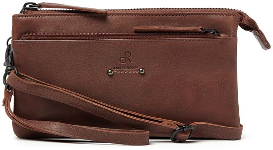 dR Amsterdam Sac à Bandoulière / Pochette - Tampa - Marron