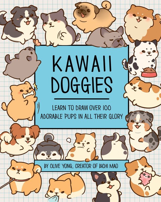 Kawaii Doodle- Kawaii Doggies - cover