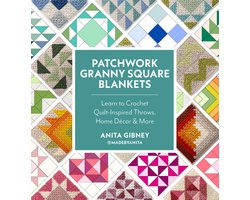 Patchwork Granny Square Blankets