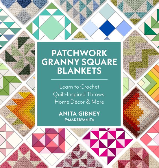 Patchwork Granny Square Blankets - cover