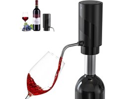 Wijn Decanteerder-decanteer karaf-Automatische wijnbeluchter Elektrische wijnbeluchter - Wijndispenser Wijnbeluchter met USB-oplaadfunctie - Voor wijnliefhebbers - Zwart