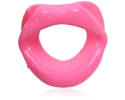 Nooitmeersaai - Mondknevel lippenvorm - Siliconen - Roze - One-size