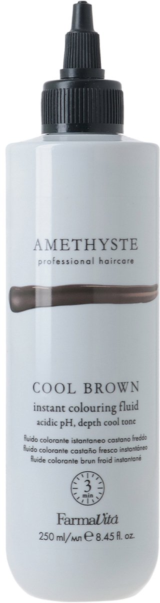 Farmavita Amethyste Instant Colouring Fluid Cool Brown 250Ml
