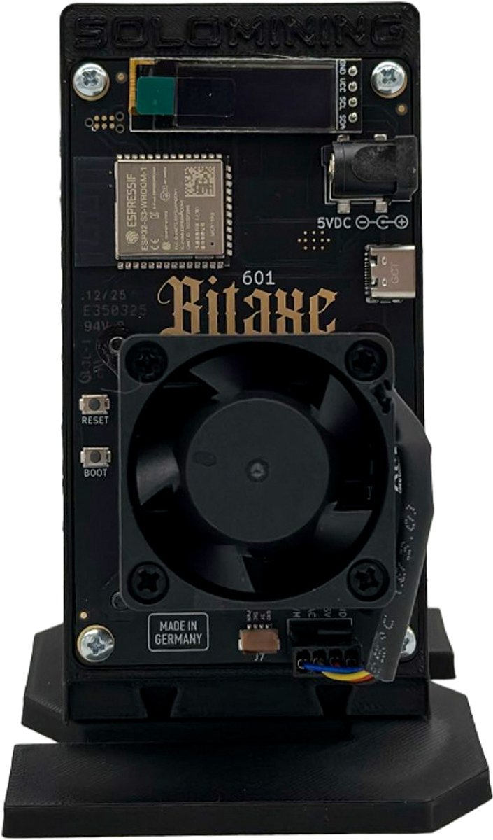 Bitaxe 601 Gamma - 1.2 TH/s - Bitcoin Mini Miner Kit - Versie 2025 - Zwart — cadeau in Eten & Drinken - foto 3
