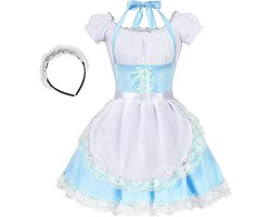 Kostuum Franse Dienstmeisje Anime Cosplay Verkleedkledij Dames