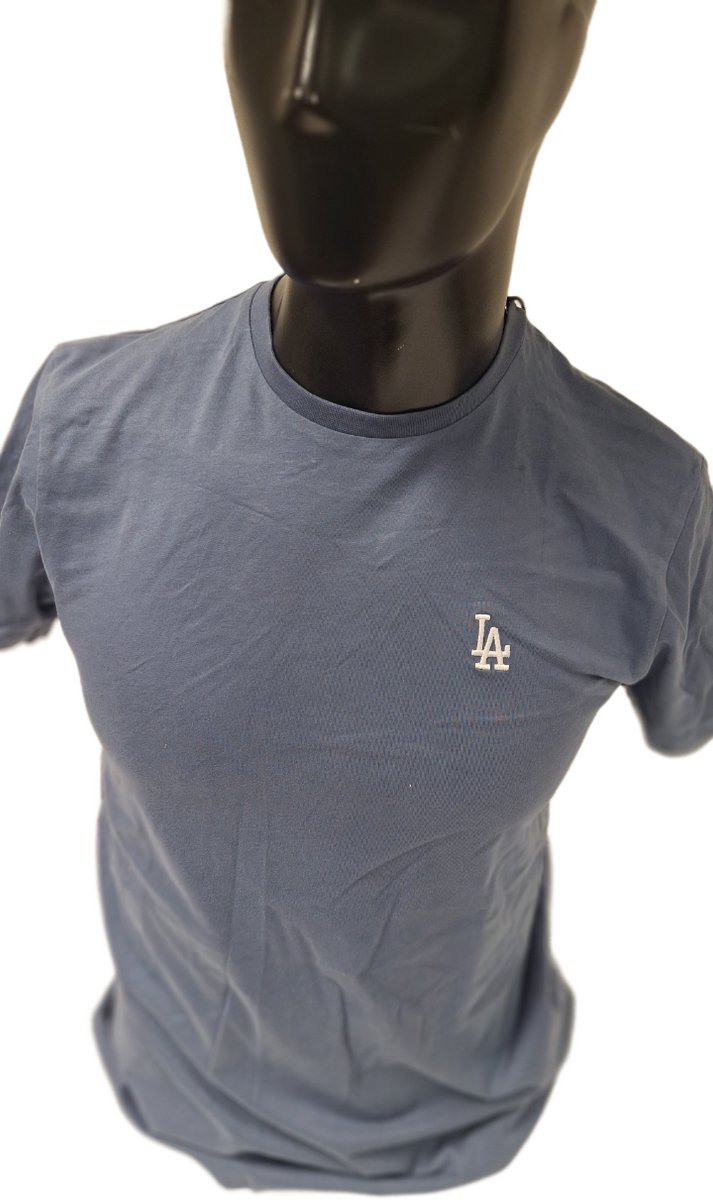 NEW ERA- TSHIRT- LA LAKERS-BLEU Grijs