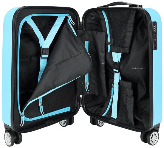 Decent Neon- Fix 2.0 Bagage à Bagage à main Valise 50 cm - 32 Litre - Blauw