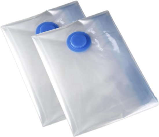 EULANT Grote nylon vacuümzakken voor kleding met luchtdichte IP67- ritssluiting, waterdichte vacuümcompressiezak voor deken/deken/beddengoed, herbruikbaar, ruimtebesparend en trapeziumvormig