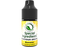 Bananen Smaak Druppels - 30 ml - Smaakdruppels - Flavour Drops - Moderne Gastronomie - Moleculair Koken - Hersluitbare Pot - Recycled Plastic