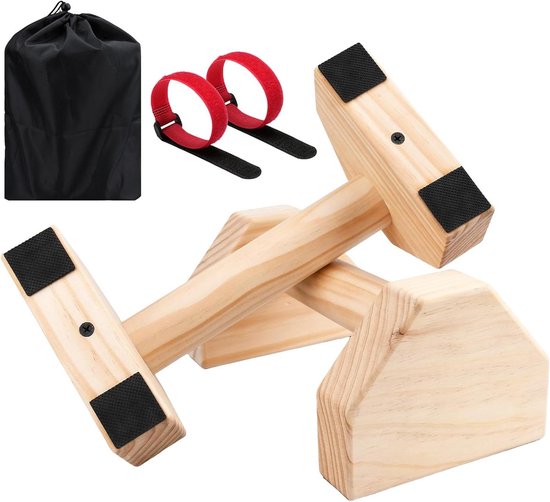 GORNATION Parallettes Bars,Calisthenics Gear for Handstands,Push-Ups & More, Handstand Bars,Ideal for Home & Outdoor Fitness,Parallel Bars for Home & Outdoor Training,Planche Bars