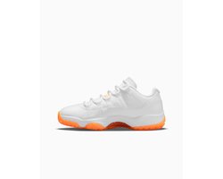 Nike Air Jordan 11 Retro Low - Limited Edition - Dames - Sneaker - Basketbal - Wit/Oranje - Maat 39 - LET OP! Doos Zonder Deksel
