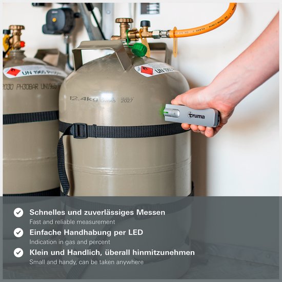 Gasinhoudmeter Level Check — afbeelding 3