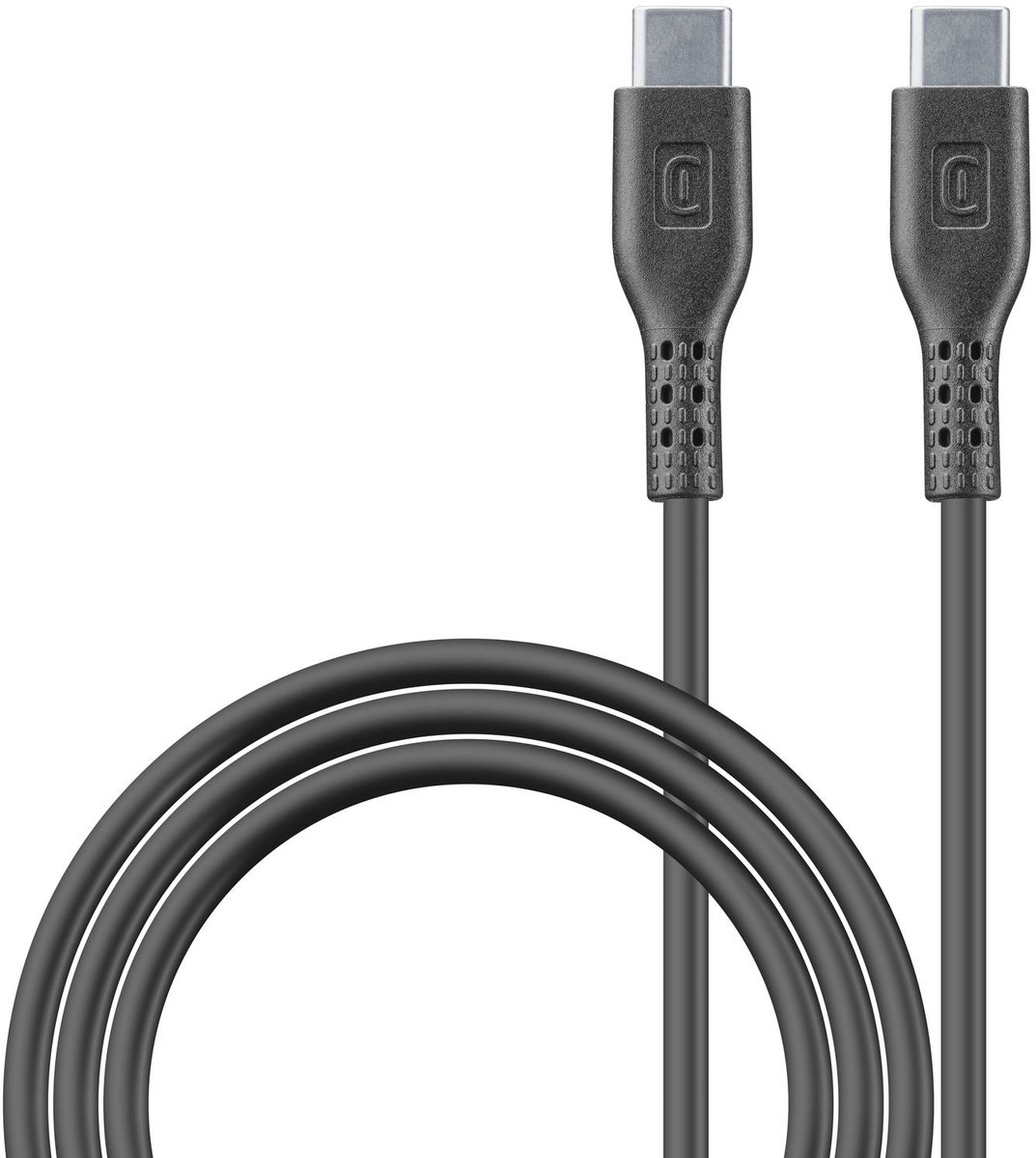 Cellularline USBDATA100C2C5A1MK USB-kabel 1,2 m USB C Zwart