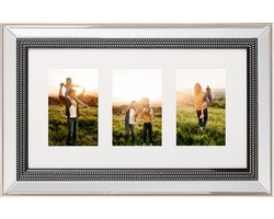 DALABA - Fotolijst - Zilver - Staand, Liggend - 51 cm - Glas