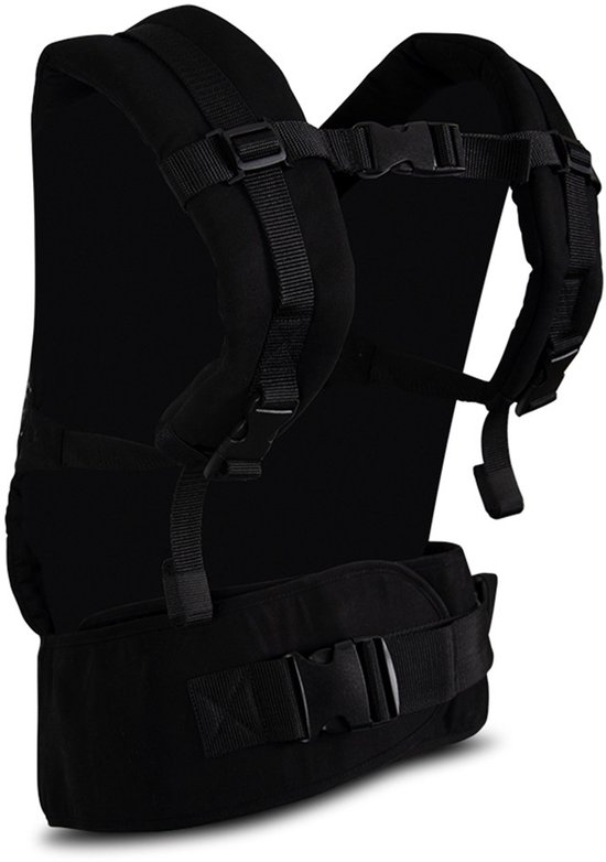 Baninni Ergonomische Draagzak Mundo Zwart van Baninni — afbeelding 5