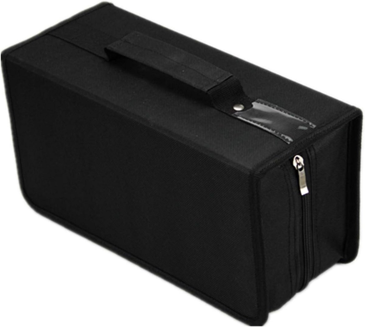 CD/DVD Opbergdoos Organizer met 168 Capaciteit - Zwart