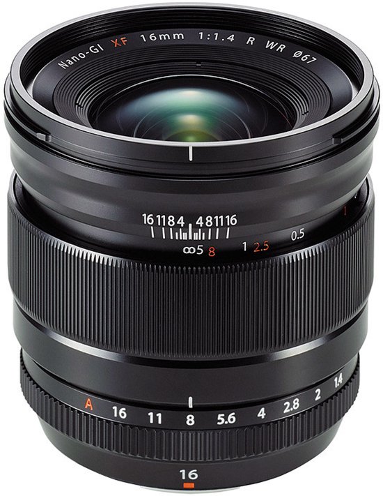 FUJIFILM FUJINON XF 16mm f/1.4 R WR
