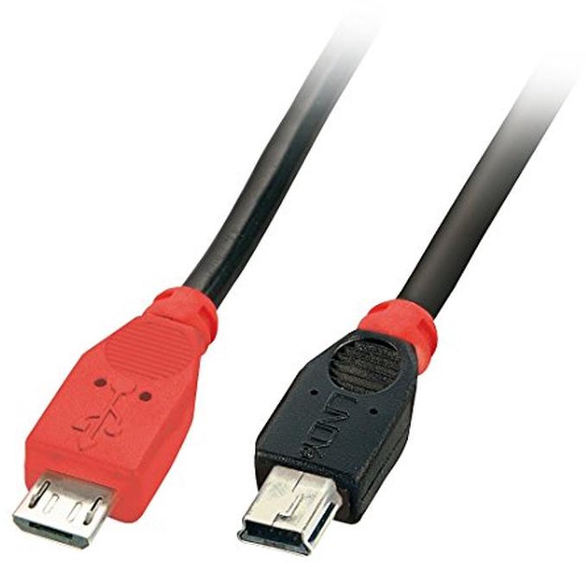 USB Micro-B naar Mini-B OTG Kabel 0,5 m - Hoogwaardige Dataoverdracht