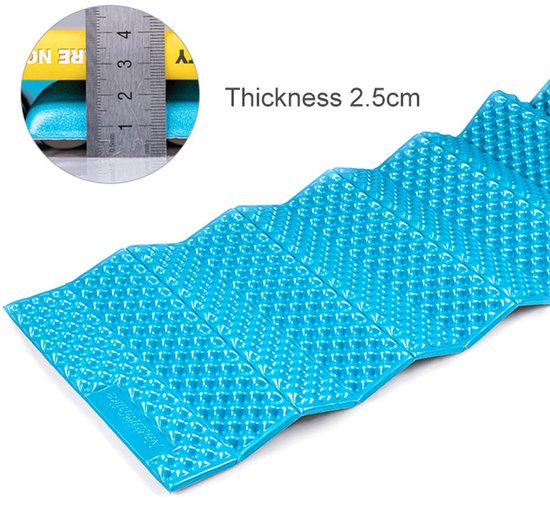 Naturehike IXPE Opvouwbaar slaapmatje 25 mm - Lichtgewicht campingmat met aluminiumfolie - R-waarde 2,5 van Naturehike — afbeelding 2
