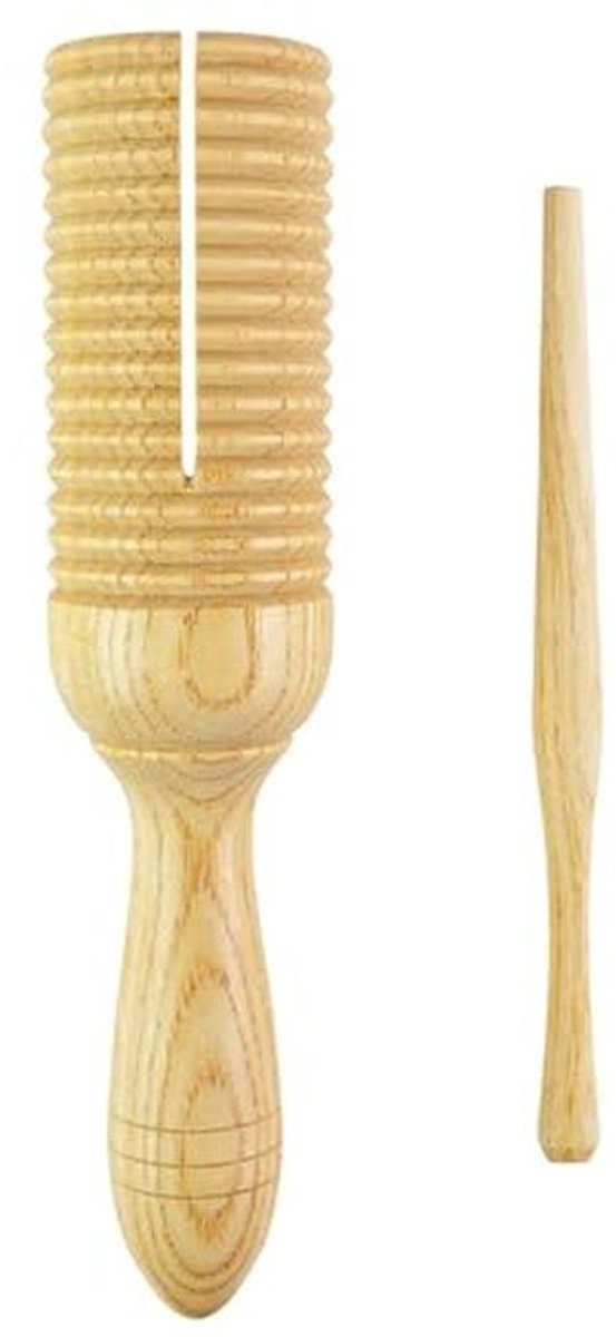 Houten Guiro Tone Houtblok Agogo - Ritme Percussie Instrument