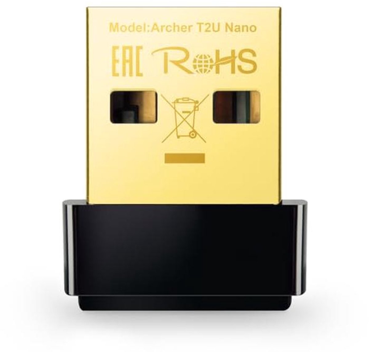 AC600 Nano Wireless USB Adapter - Draadloze USB Adapter voor PC en Laptop met Dubbelband Ondersteuning