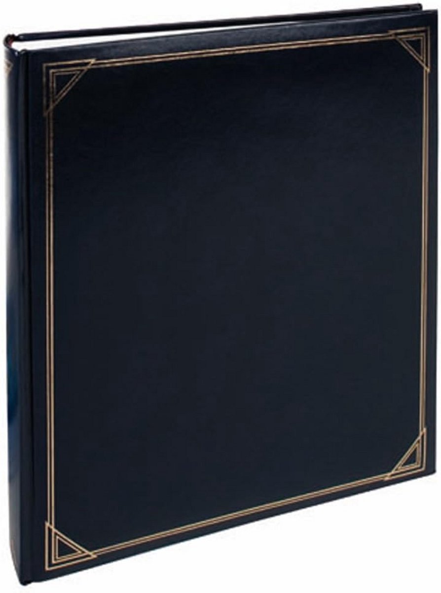 Classic Zwart/Bruin Vinyl Fotoalbum met Pagina Protector voor 500 Fotos