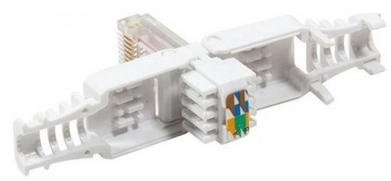 RJ45 Connector CAT6a Unshielded - Alleen Voor Stugge Kern - Per 10 Stuks Dc Rj45 Utp6as 10pce