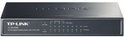 Zwarte TP-Link TL-SG1008P 8-poorts Gigabit desktop switch met PoE.