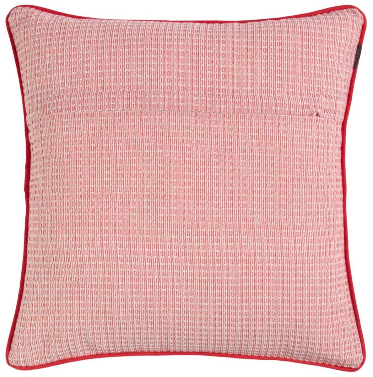 Linen & More Hyacinth Kussen wafel rood 45x45cm