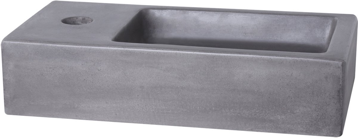 Differnz Ravo fontein - links - beton - donkergrijs