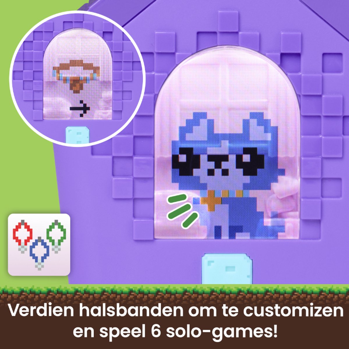 Bitzee - Doghouse - Interactief Digitaal Huisdier met 15 Puppy’s en 3D-speelkamer - Interactief speelgoed — afbeelding 10