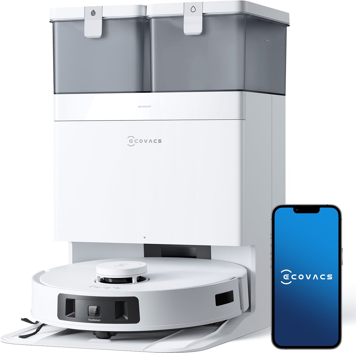 ECOVACS Deebot T30C Omni Robotstofzuiger met Wrijffunctie