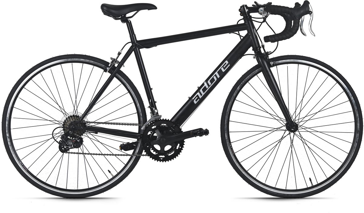 Adore racefiets 28" Racer zwat, 14 versnellingen, framemaat 51 cm
