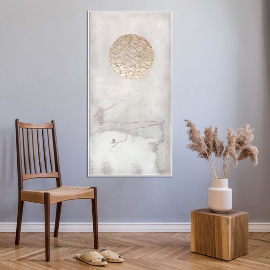 YS Schilderij White 100x50
