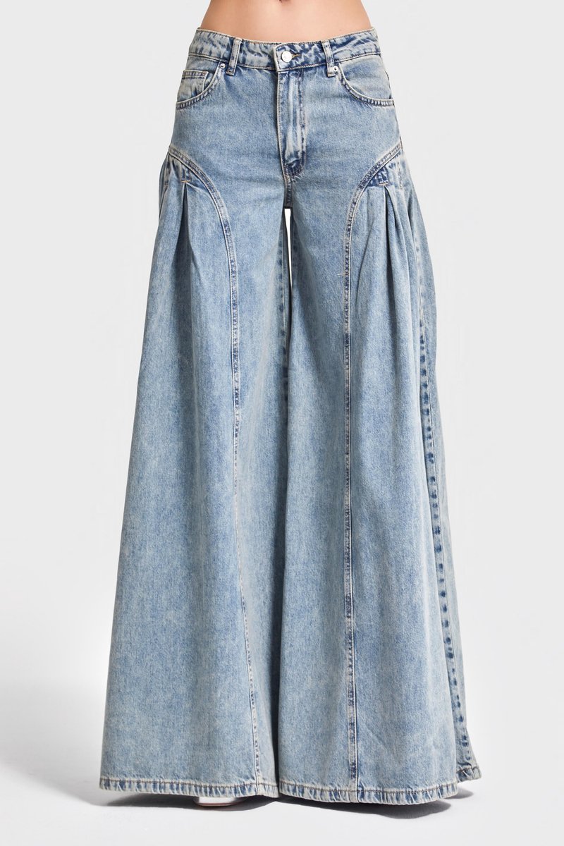 It's Basic - Elephant Relaxed Mid Rise Jeans