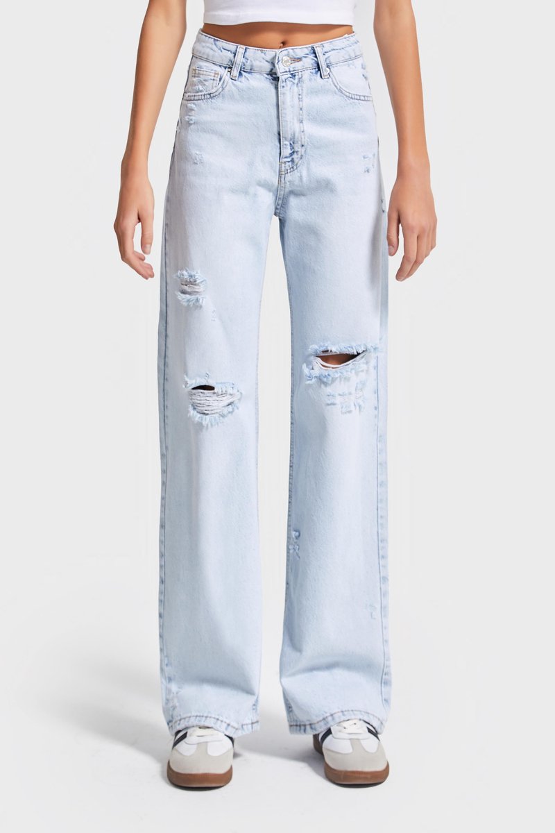 It's Basic - Straight High Rise Jeans