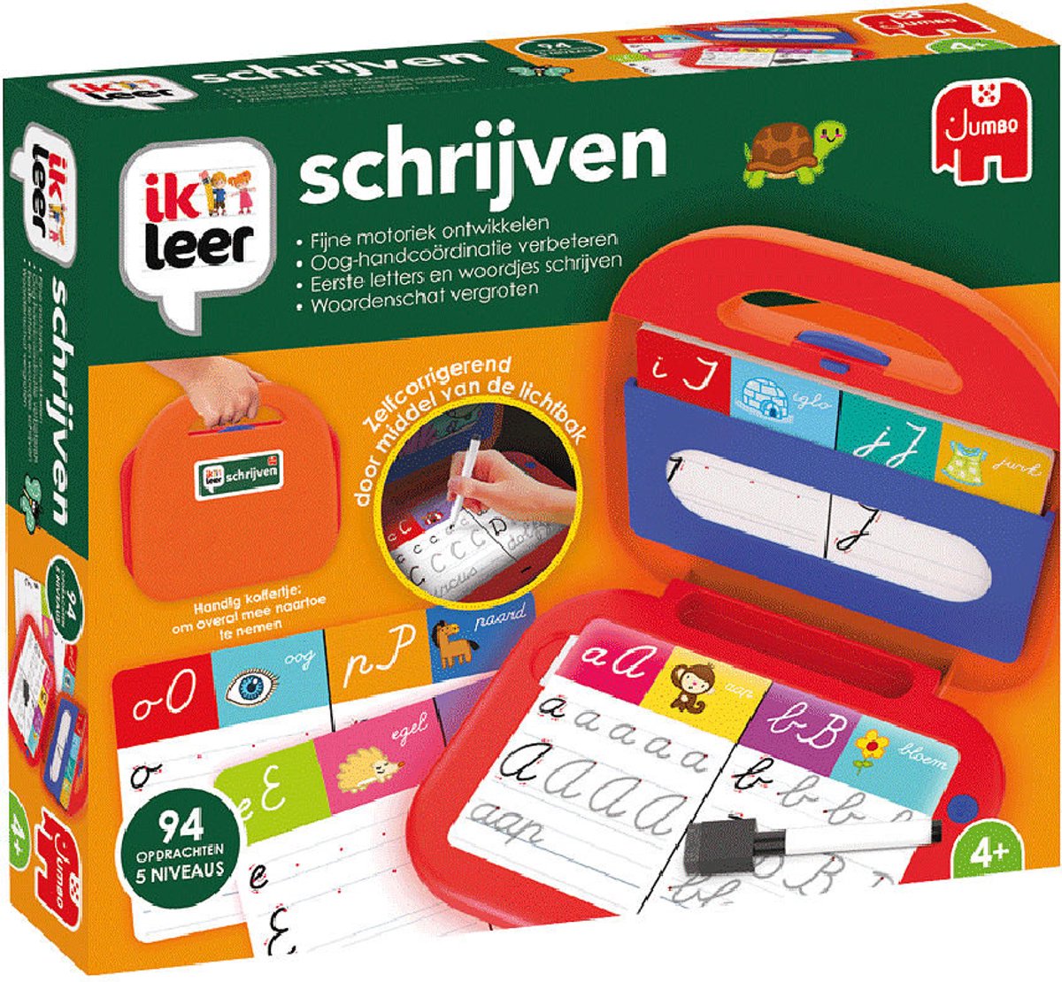 Jumbo - Ik Leer - Schrijven - Educatief spel - Vanaf 4 jaar - Speelgoed in koffer — afbeelding 10