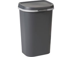 Curver Mistral Flat Prullenbak - 50L - 39x30x69cm - Antraciet