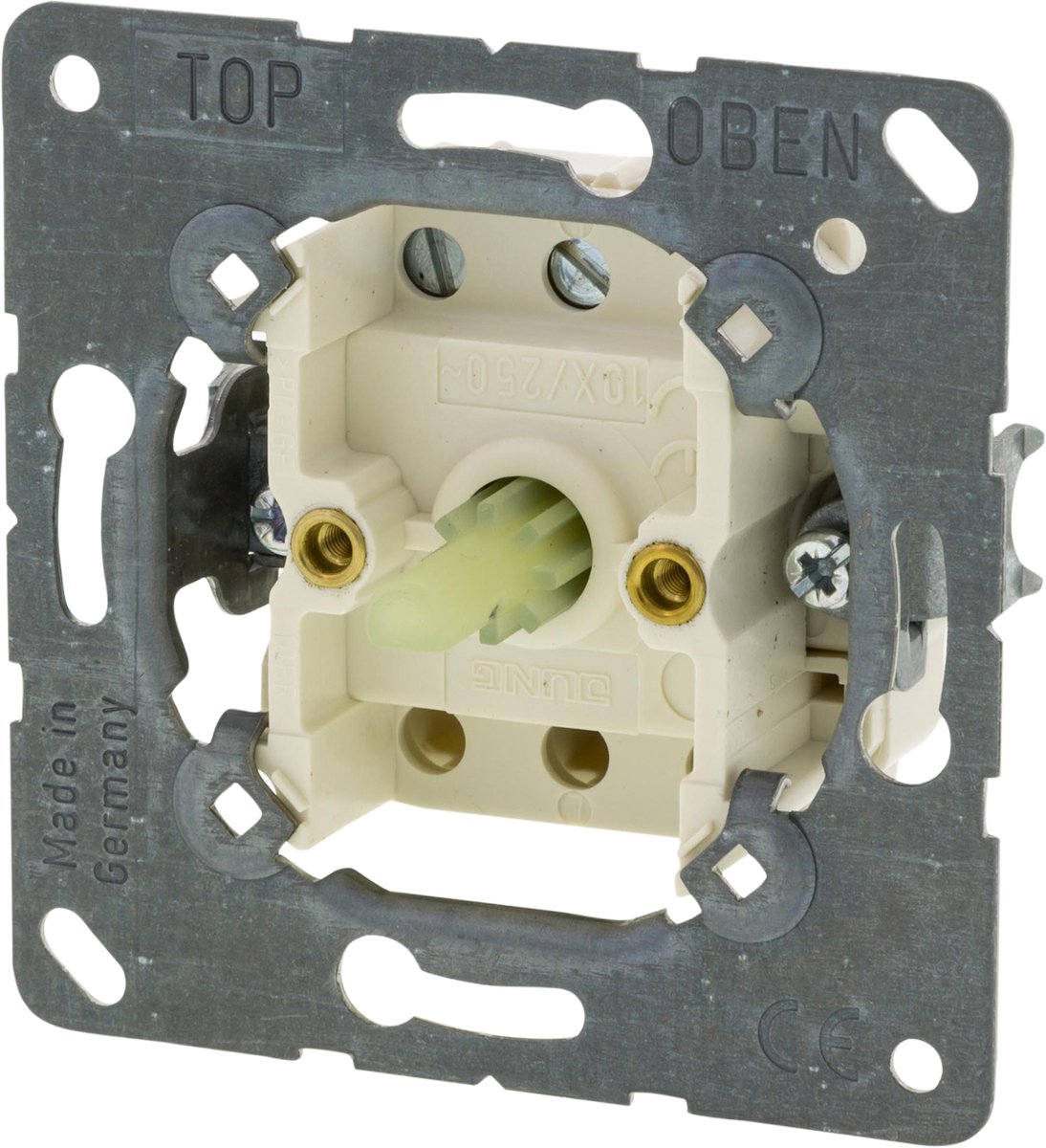 Peha Jalouzieschakelaar - Inbouw Element - Los Element voor Jalouzieschakelaar - Schakelaar Inbouw Peha Standard - Afmetingen 70 x 70 x 45 mm - 2 Jaar Fabrieksgarantie