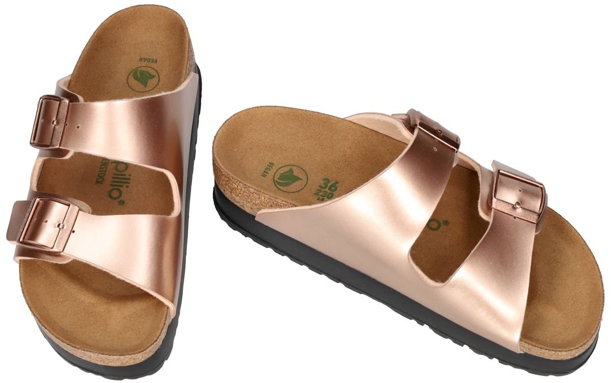 Papillio -Dames - koper - slippers & muiltjes - maat 36